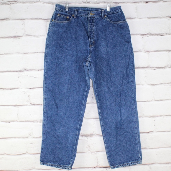 L.L. Bean Denim - LL Bean Flannel Lined Jeans Women's Size 18